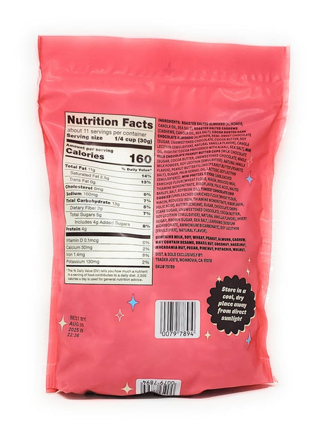 Chocolate & Peanut Butter Lover's Nut Mix 12 Oz