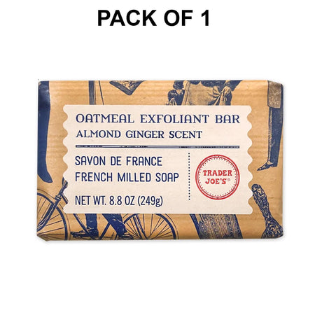 Traders Joe's Almond Ginger Scent Oatmeal Exfoliant Bar