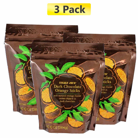 Trader Joe's Dark Chocolate Orange Sticks | 10 oz