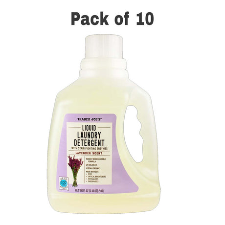 Traders Joe's Liquid Laundry Detergent Lavender Scent