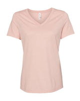 Women's Relaxed Heather CVC V-Neck Tee