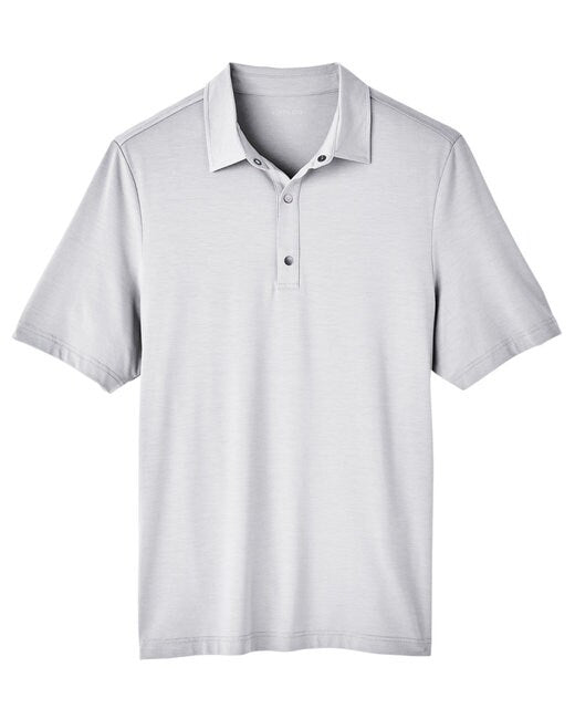 North® End Men's JAQ Snap-Up Stretch Performance Polo