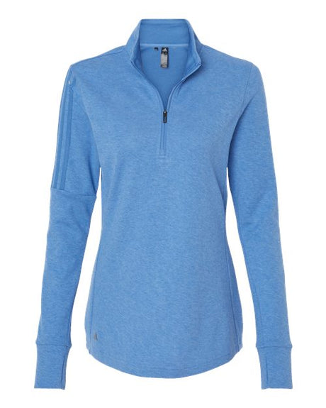 Women's 3-Stripes Quarter-Zip Sweater