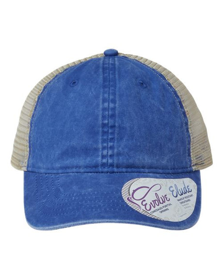 Women's Washed Mesh-Back Cap