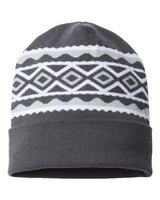 USA- Made Diamond Cuffed Beanie