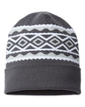 USA- Made Diamond Cuffed Beanie