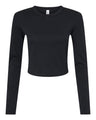 Women's Micro Rib Long Sleeve Baby Tee