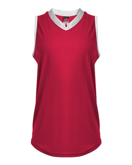 Women's Slide Fastpitch V-Neck Sleeveless Jersey