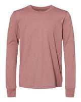 Youth Heather CVC Long Sleeve Tee