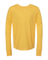 Youth Heather CVC Long Sleeve Tee