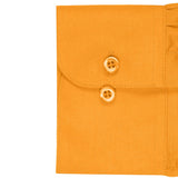 Orange Long Sleeve Polo Shirt