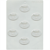 Class of 2018 Oval Chocolate Mold