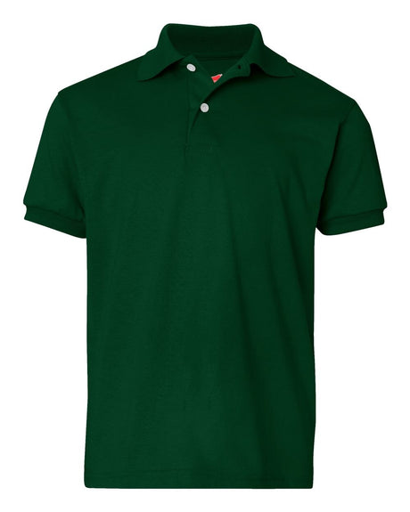 Pack 6 : Hanes Youth Ecosmart® Jersey Polo