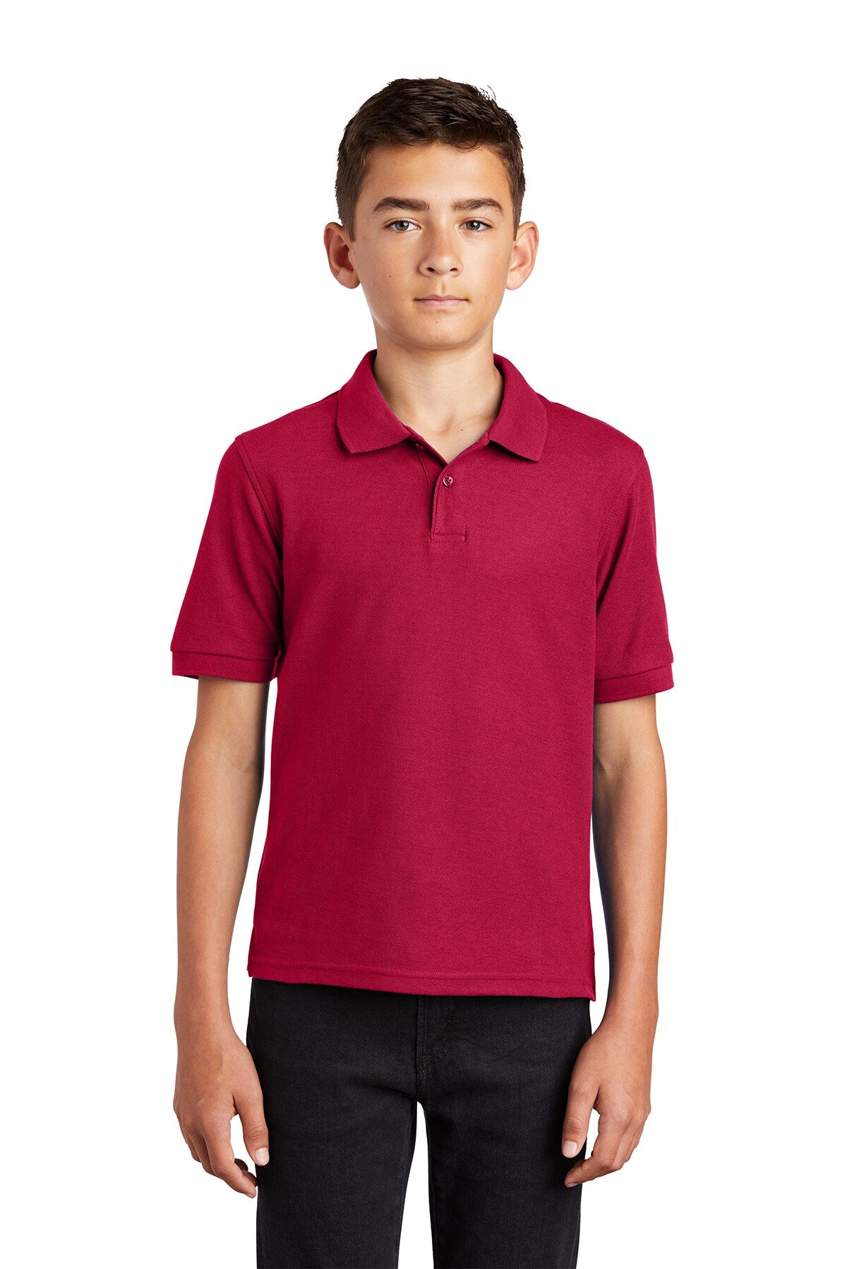 Silk Touch Polo T-shirt For Youth | RADYAN®