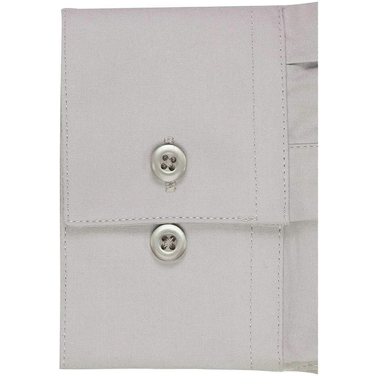 Light Grey Long Sleeve Polo Shirt