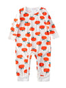 Pumpkin Printed Christmas Pajamas Outfits