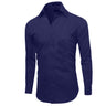 Mens Slim Fit Polo Shirt Navy Color