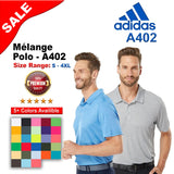 Adidas® Mélange Polo