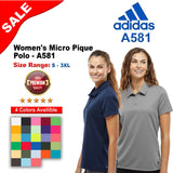 Adidas® Women's Micro Pique Polo
