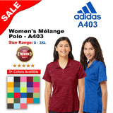 Adidas® Women's Mélange Polo