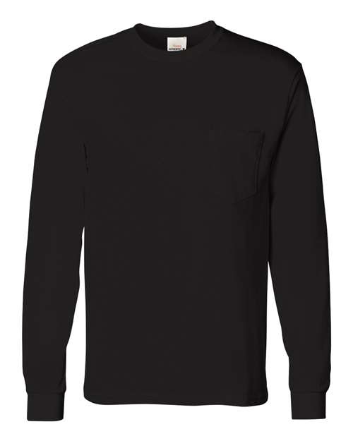 Authentic Long Sleeve Pocket T-Shirt