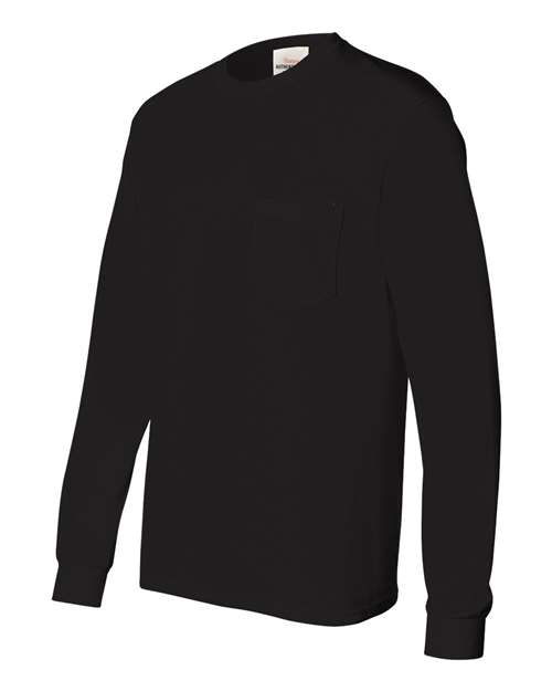 Authentic Long Sleeve Pocket T-Shirt