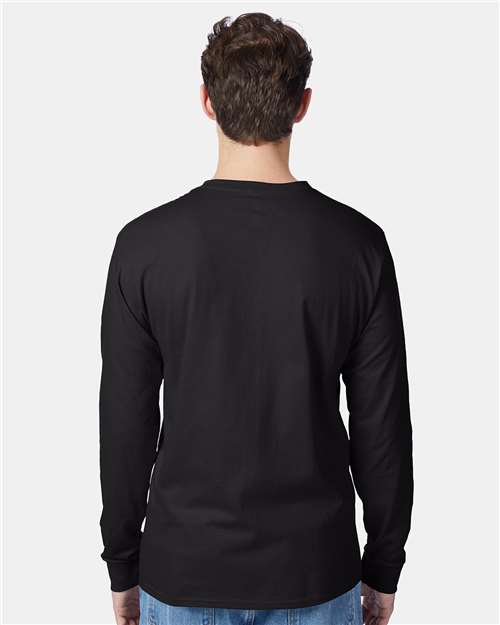 Authentic Long Sleeve Pocket T-Shirt