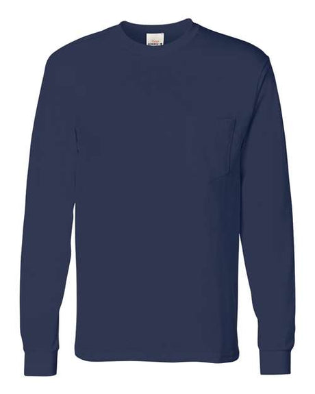Authentic Long Sleeve Pocket T-Shirt