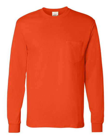 Authentic Long Sleeve Pocket T-Shirt