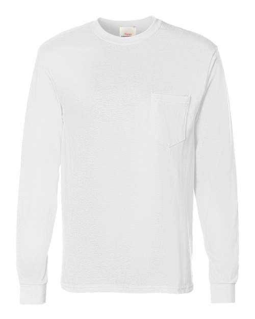 Authentic Long Sleeve Pocket T-Shirt