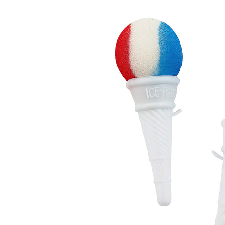2 1/4" x 5" Patriotic Ice Cream Cone Shooters with Foam Ball 12 Pieces