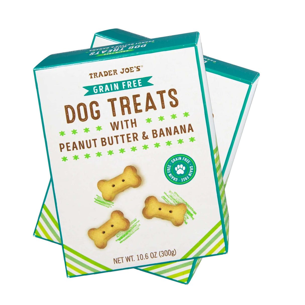 Traders Joe's Grain Free Dog Treats with Peanut Butter & Banana