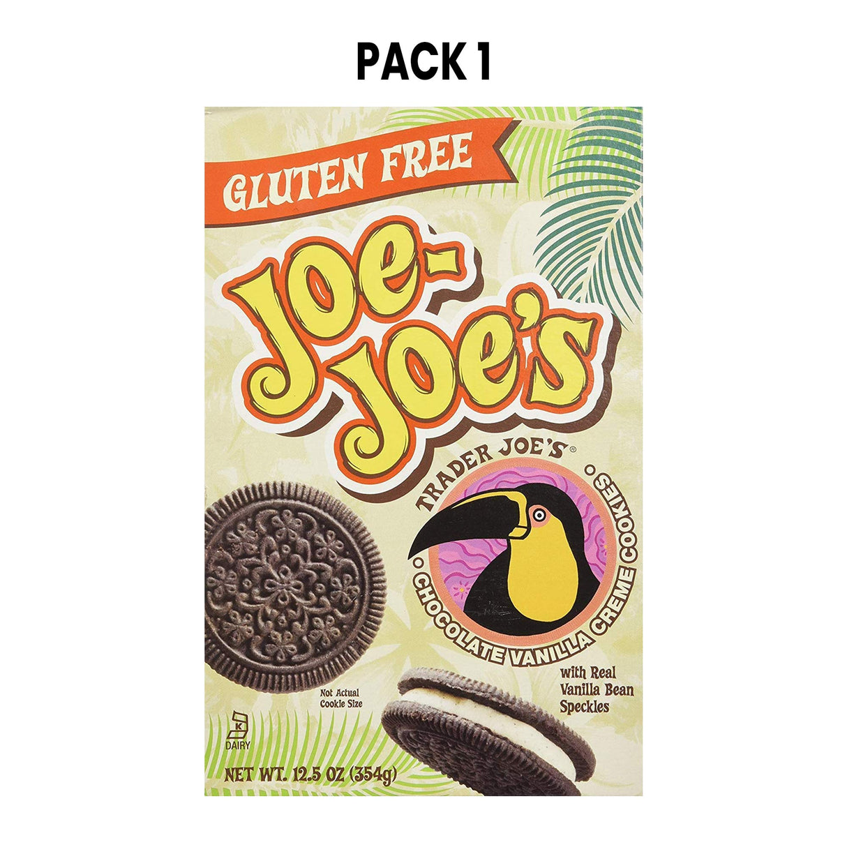 Gluten Free Joe-Joe's Chocolate Vanilla Creme Cookies 12 oz