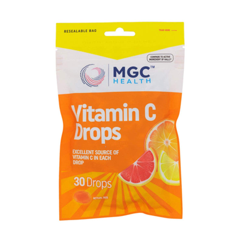 MGC Health 30ct Vitamin C Cough Drops Formula