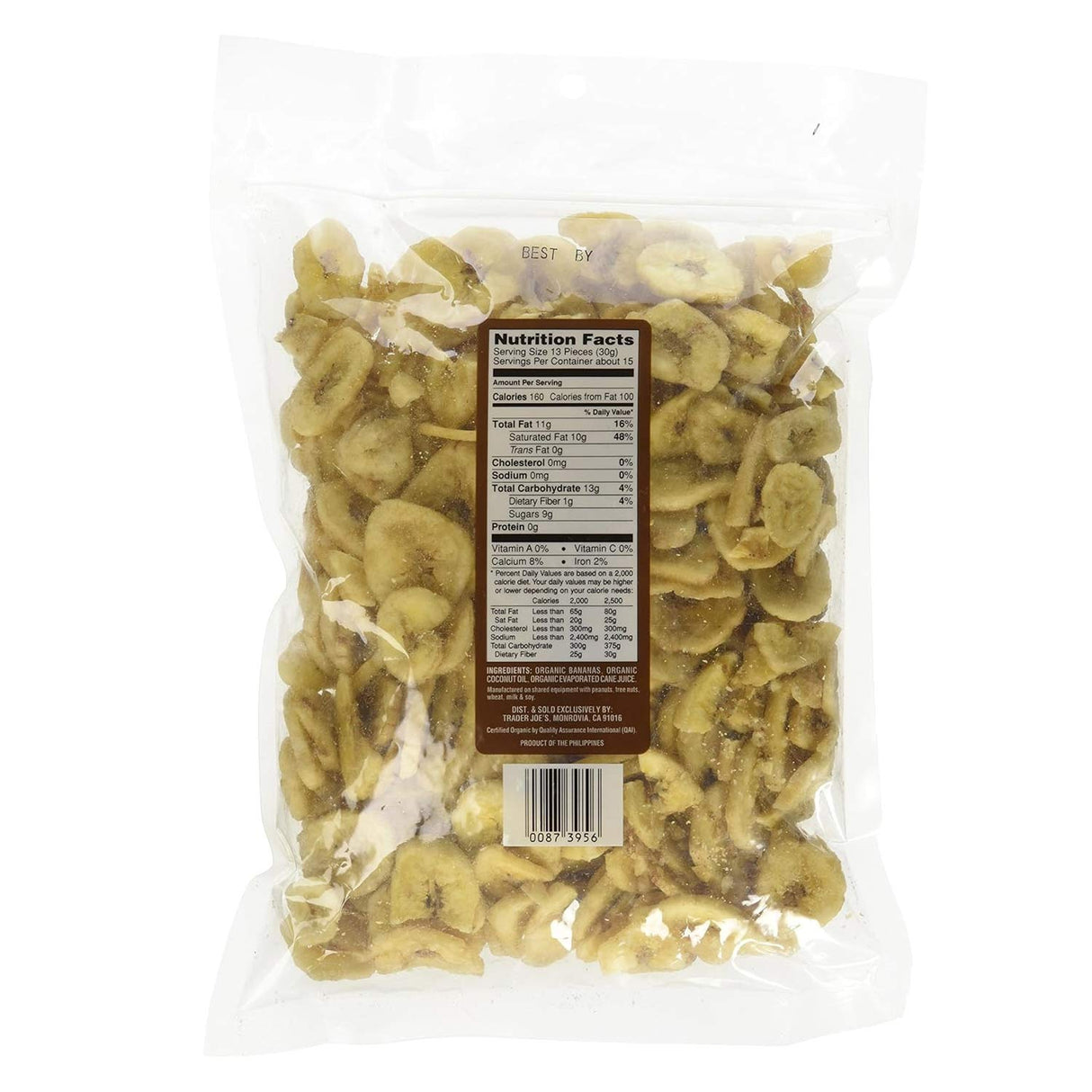 Organic Banana Chips – Crispy & Sweet Snack