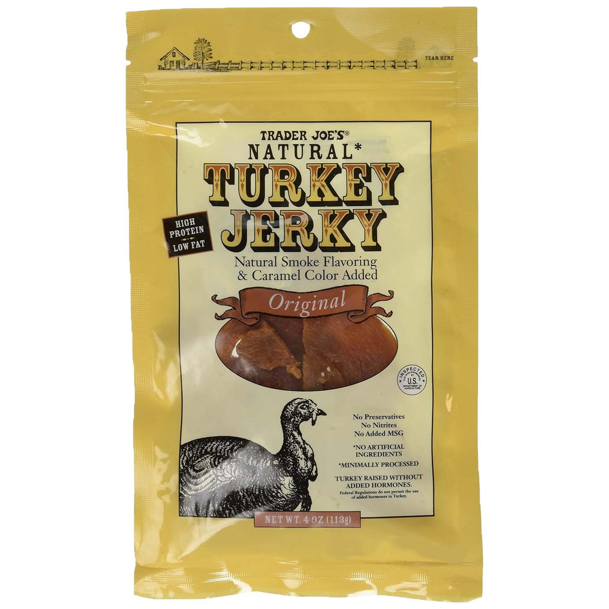 Trader Joe's Natural Turkey Jerky - Original