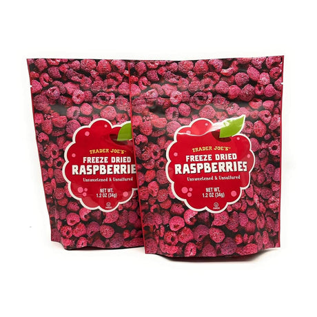Freeze-Dried Raspberries – Unsweetened & Unsulfured Natural Fruit Snack