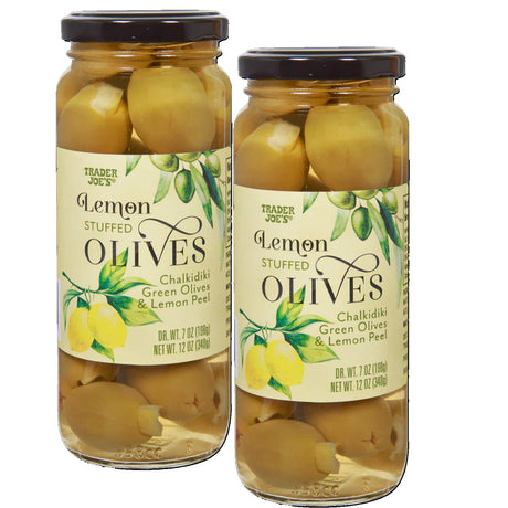 Lemon Stuffed Olives 12 Oz