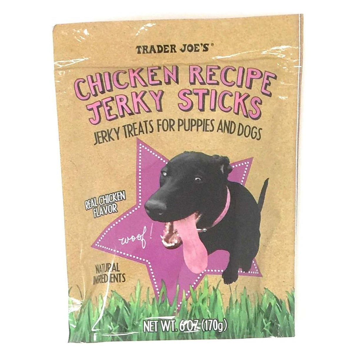 Trader Joe's Chicken Recipe Jerky Sticks 6 Oz. Bag