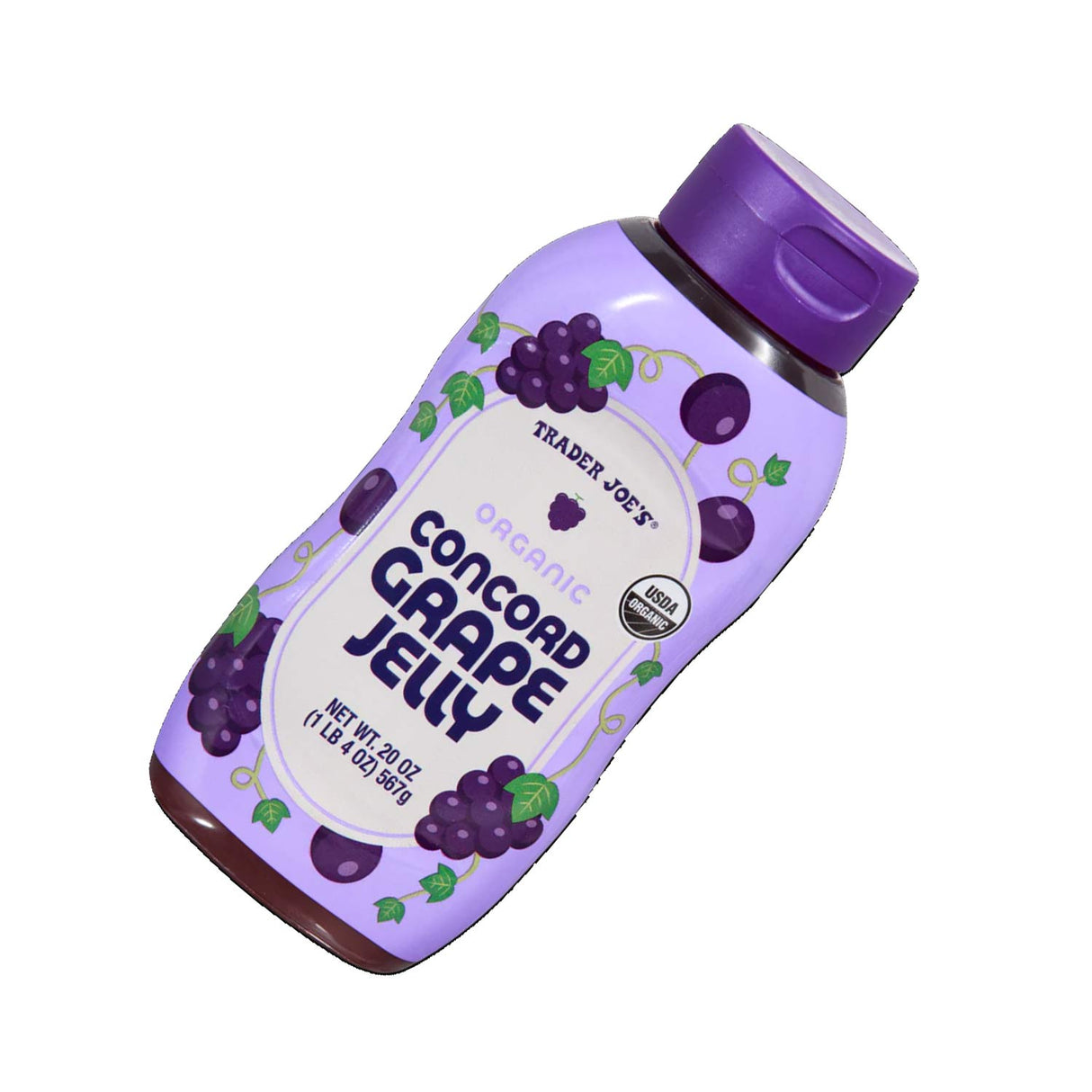 Organic Concord Grape Jelly 20 oz Sweet & Fruitful
