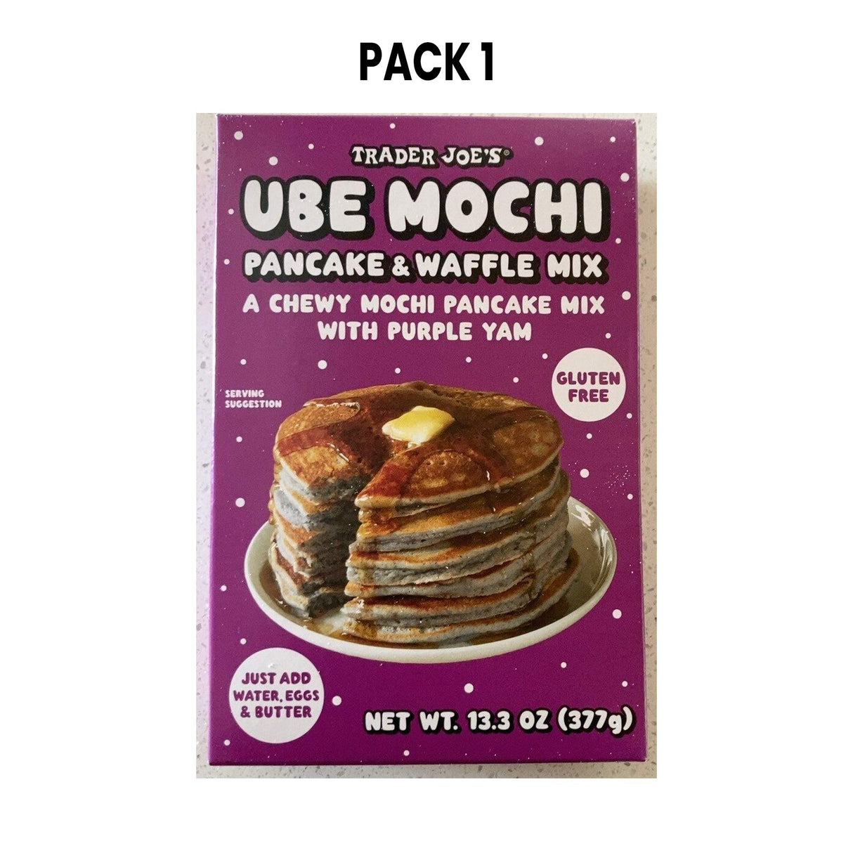 Ube Mochi Pancake & Waffle Mix 16 oz