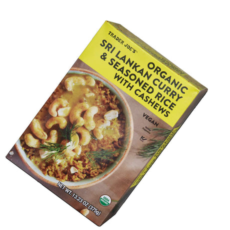 Organic Sri Lankan Curry & Rice 13.23 oz