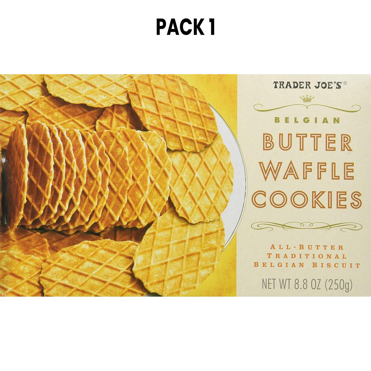 Belgian Butter Waffle Cookies 8 oz