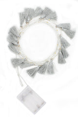 Bohemian Fairy Lights with Tassels for Halloween