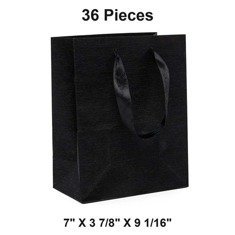 Metallic Euro Totes Brushed Finish 7'' X 3 7/8'' X 9 1/16'' Stylish