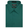 Mens Slim Fit Long Sleeve Polo Shirt Teal Color
