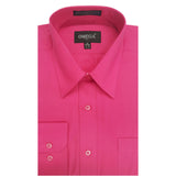 Fuchia Long Sleeve Polo Shirt