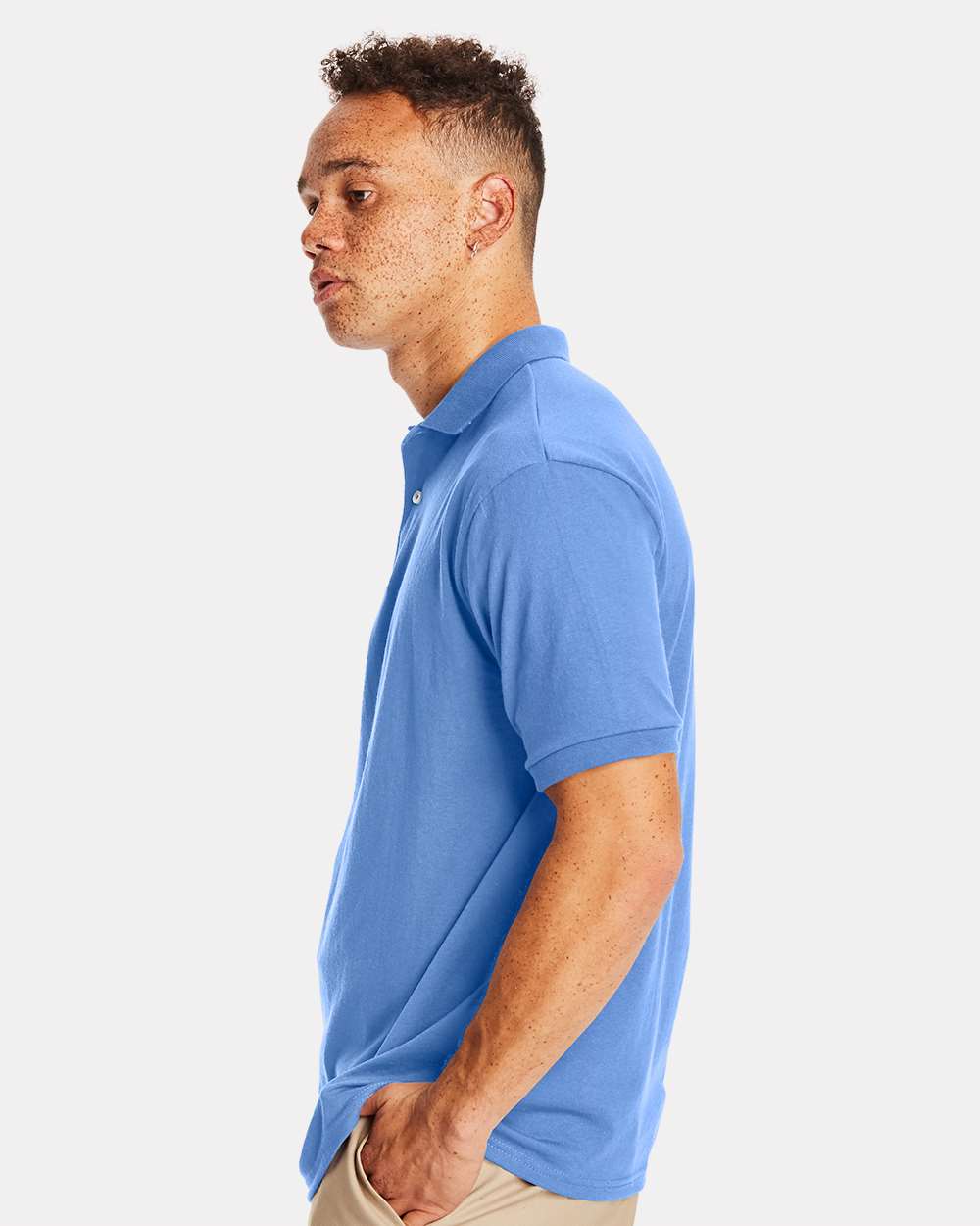 Hanes® Ecosmart Jersey Polo T-shirt For Men