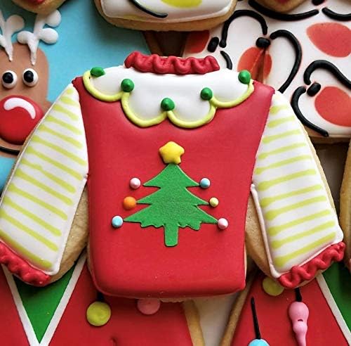 Ann Clark Ugly Christmas Sweater Cookie Cutter 4.25"