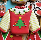 Ann Clark Ugly Christmas Sweater Cookie Cutter 4.25"